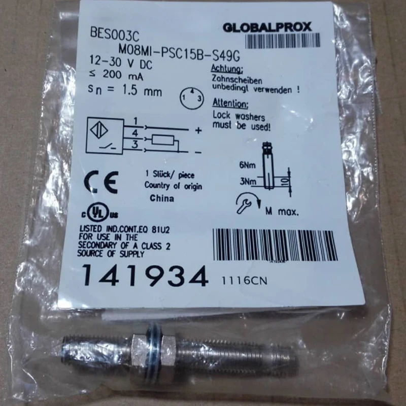 

M08MI-NSC15B-S49G Switch Sensor New High Quality