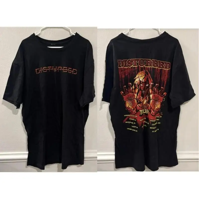 Vintage Style Disturbed 2022 Tour T-Shirt
