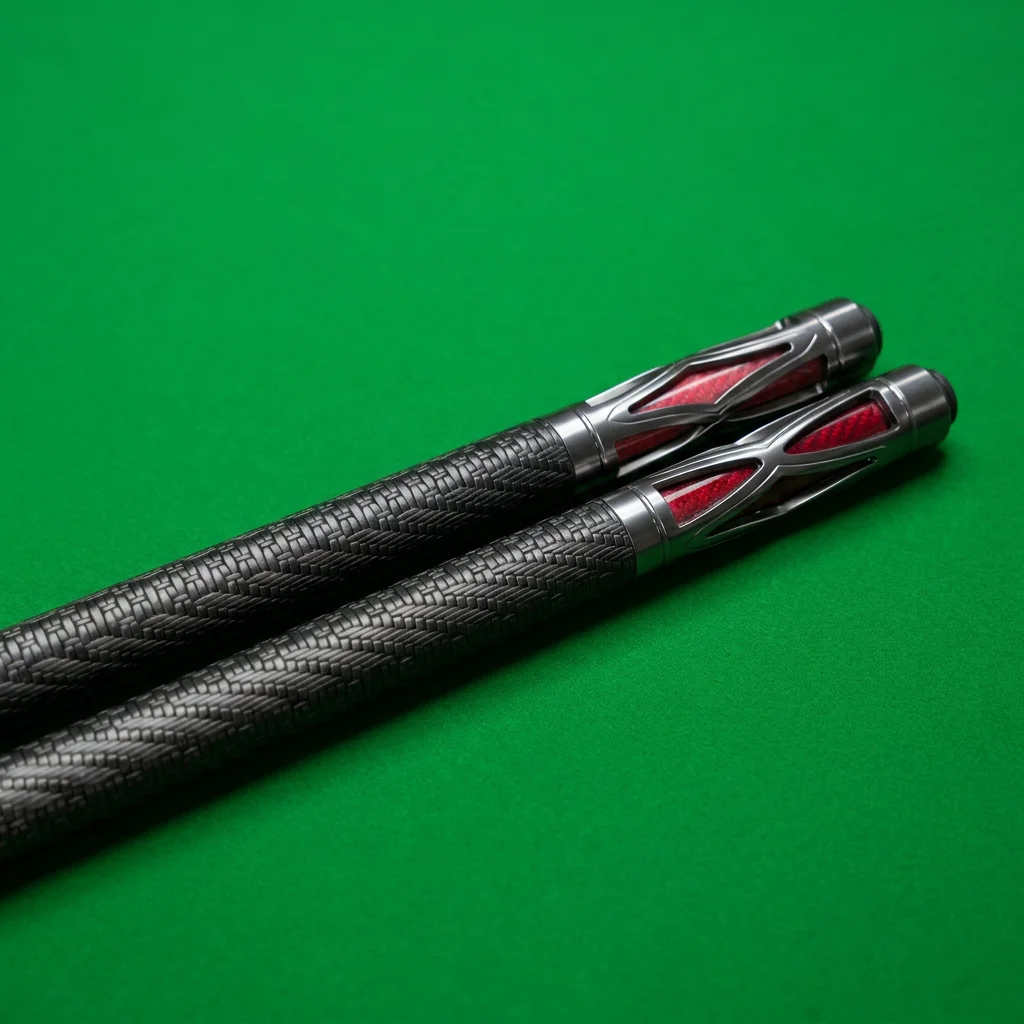 Premium High Quality Aluminum Carbon Fiber Billiard Cue Stick 11.8mm/12.5mm Extension Center Joint Leather Grip Pool Snooker Cue