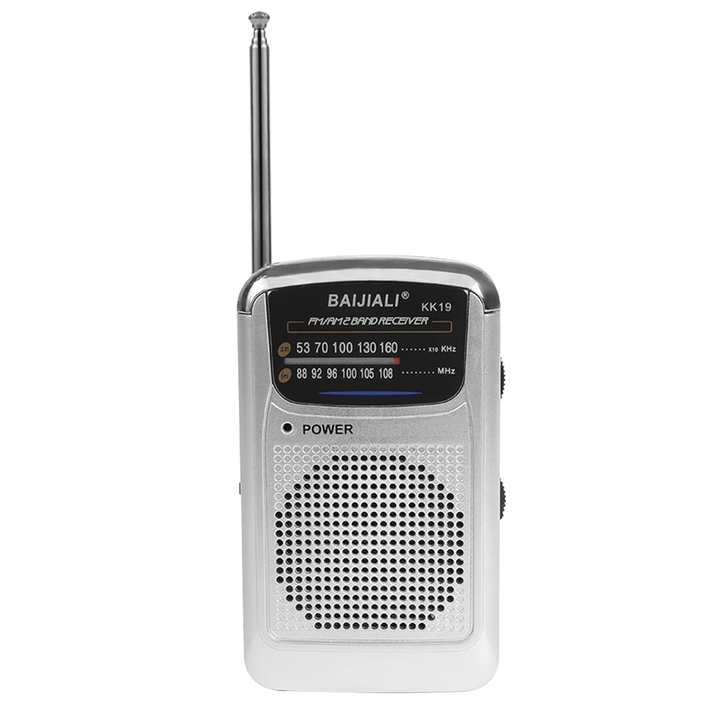 内蔵スピーカー付きポータブルデジタルラジオ,ミニラジオ,電池操作