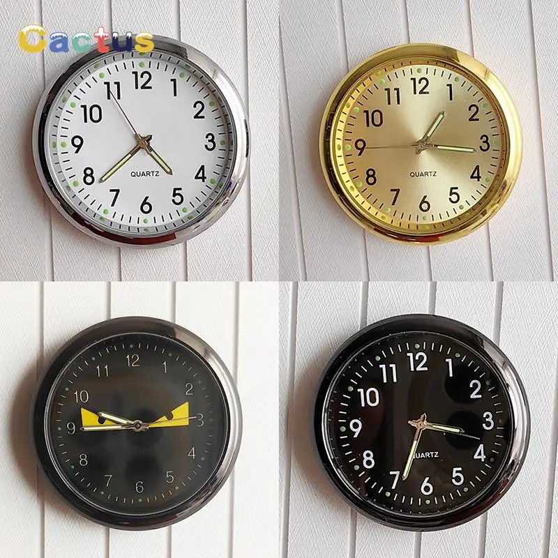 For Scene Shooting Props Miniature Wall Clock Play Doll Houses Home Decor Accessories Movable Electronic Clock