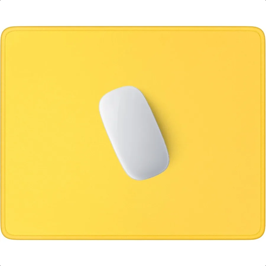

Mouse Pad PremiumTextured Square Mousepad 10.2 x 8.3 Inch Stitched Edge AntiSlip Waterproof Rubber Pretty Cute Computer Mat for