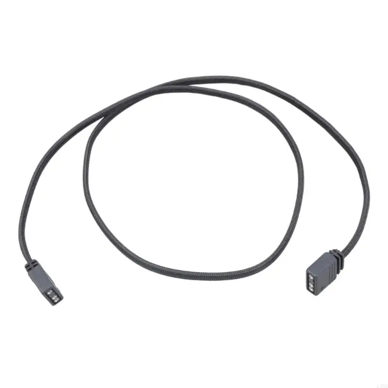 ARGB 3Pin Extension Cable For 5050 3528 LED Strips And Fans Chassis Light Setups 3 Pin Designing 24BB