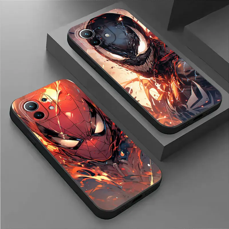 

Fundas For Xiaomi 15 15T 13T 14T 12T 11T Pro Case Poco X6 F6 M6 F8 Ultra M8 M7 F7 X7 X8 Pro Max Cover Marvel Avenger Cool Venom