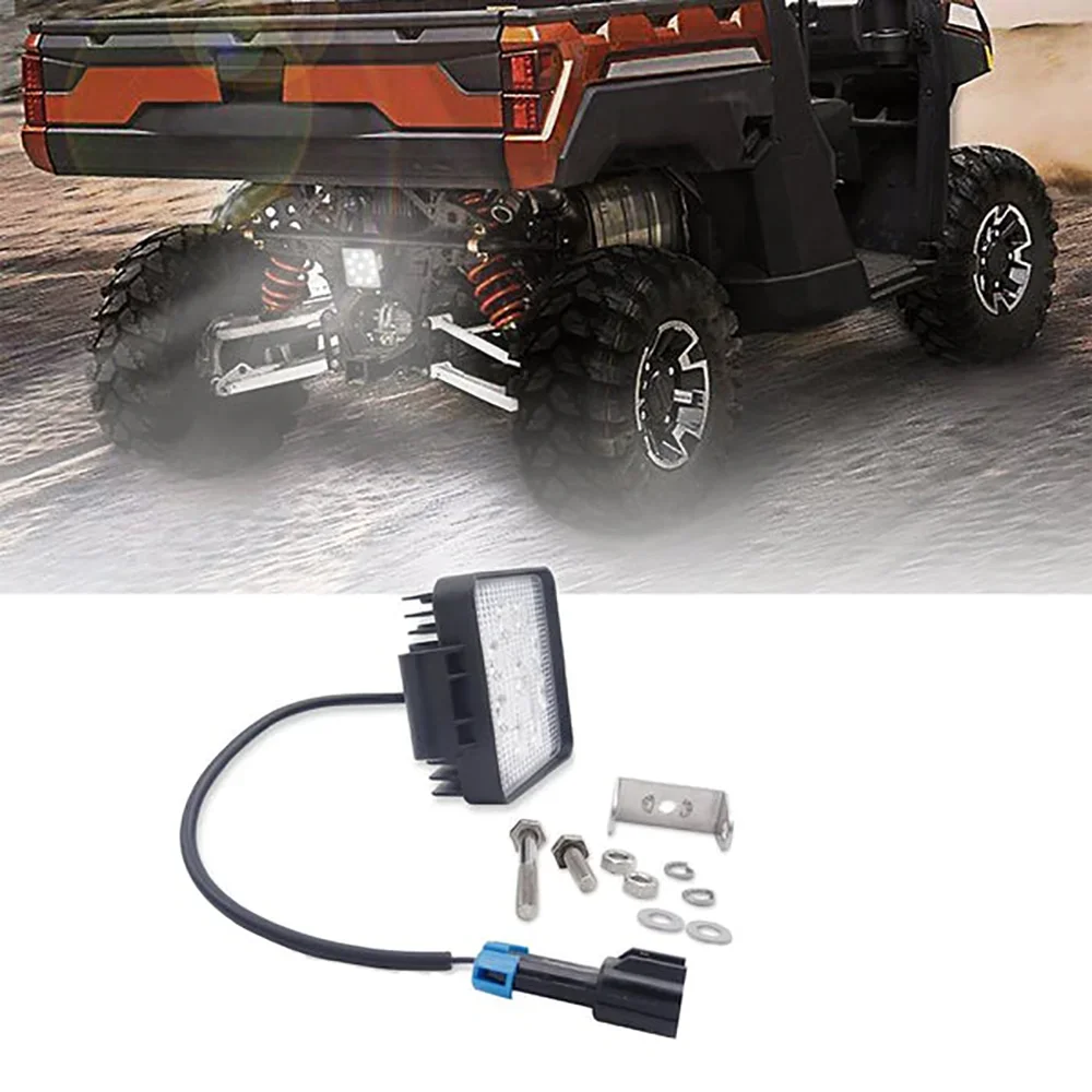 UTV Accessories For Polaris 2018-2024 Ranger Crew XP 1000 Car Backup Reverse Light 27W Plug N Play Car Led Light Below Cargo Bed