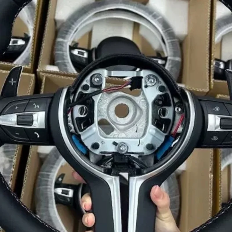 Customized Leather Car Steering Wheel For BMW F10 F20 F30 F32 F36 M3 F8 F82 M2 F87 M5 F90 X6 E71 E90 E92 E93 Steering Wheel