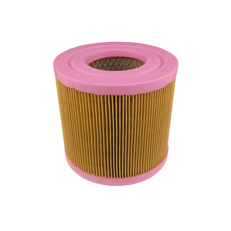 Screw-type air compressor plastic cover one-end air filter element single-pass air filter air grid style air filter core