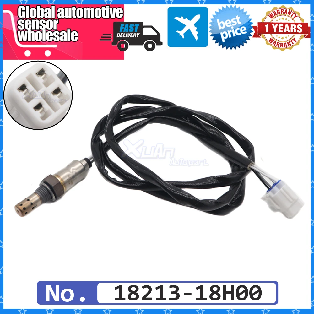 NEW Air Fuel Ratio Lambda O2 Oxygen Sensor Car 18213-18H00 for Suzuki GSXR1000 Bandit 1250S SFV650 GSXR750 GSXR600 1821318H00