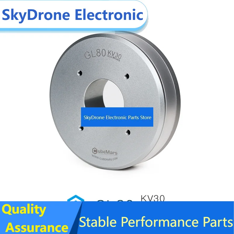 SkyDElGL80 KV30/KV60 CubeMars Out-running Gimbal Brushless Motor High Precision Hollow Shaft For Gopro Aerial Photography Parts