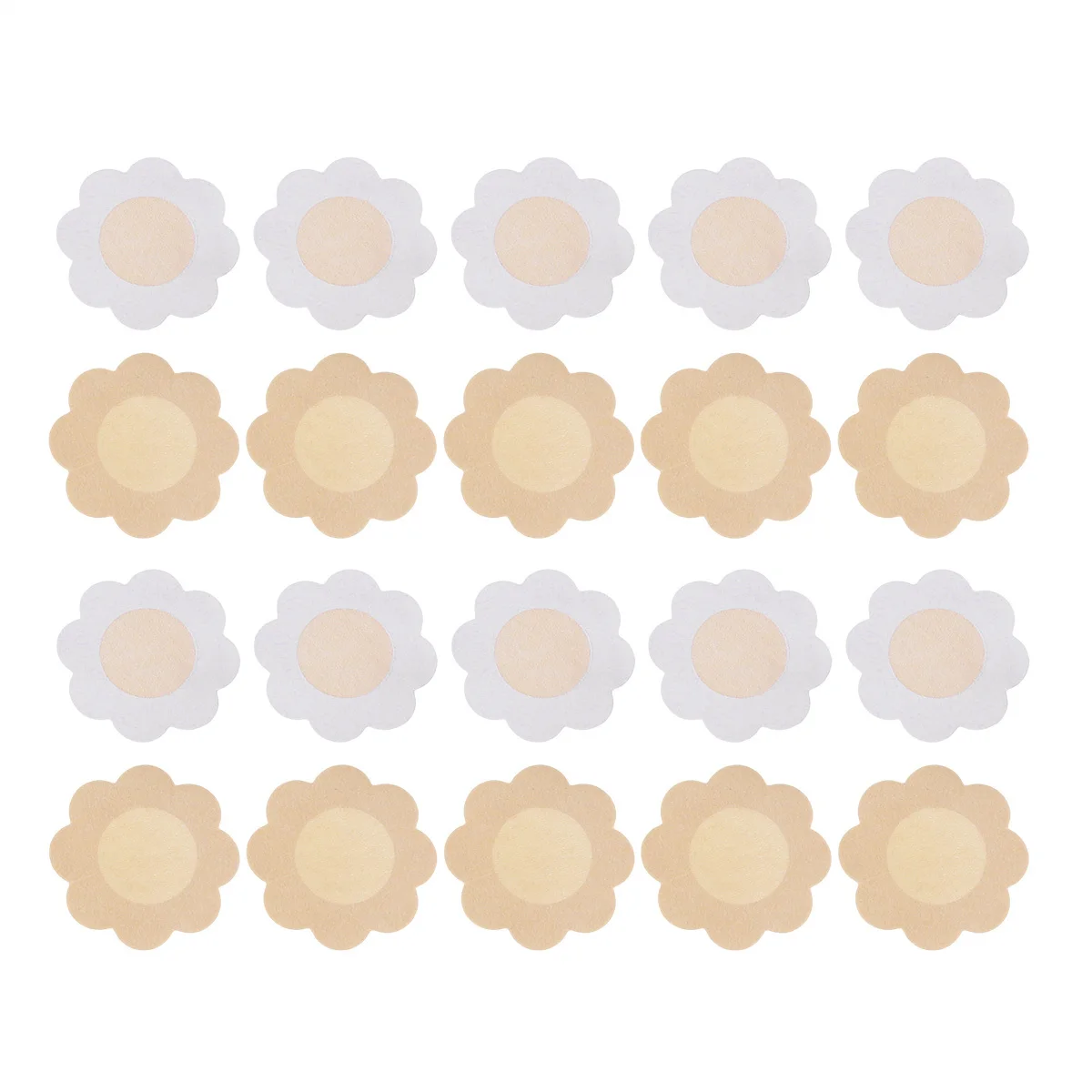 

50Pairs Chest Sticker Invisible Push-Up Pastes Breathable Soft Comfortable Safe for Strapless Low-Cut Dresses T-Shirts Blouses