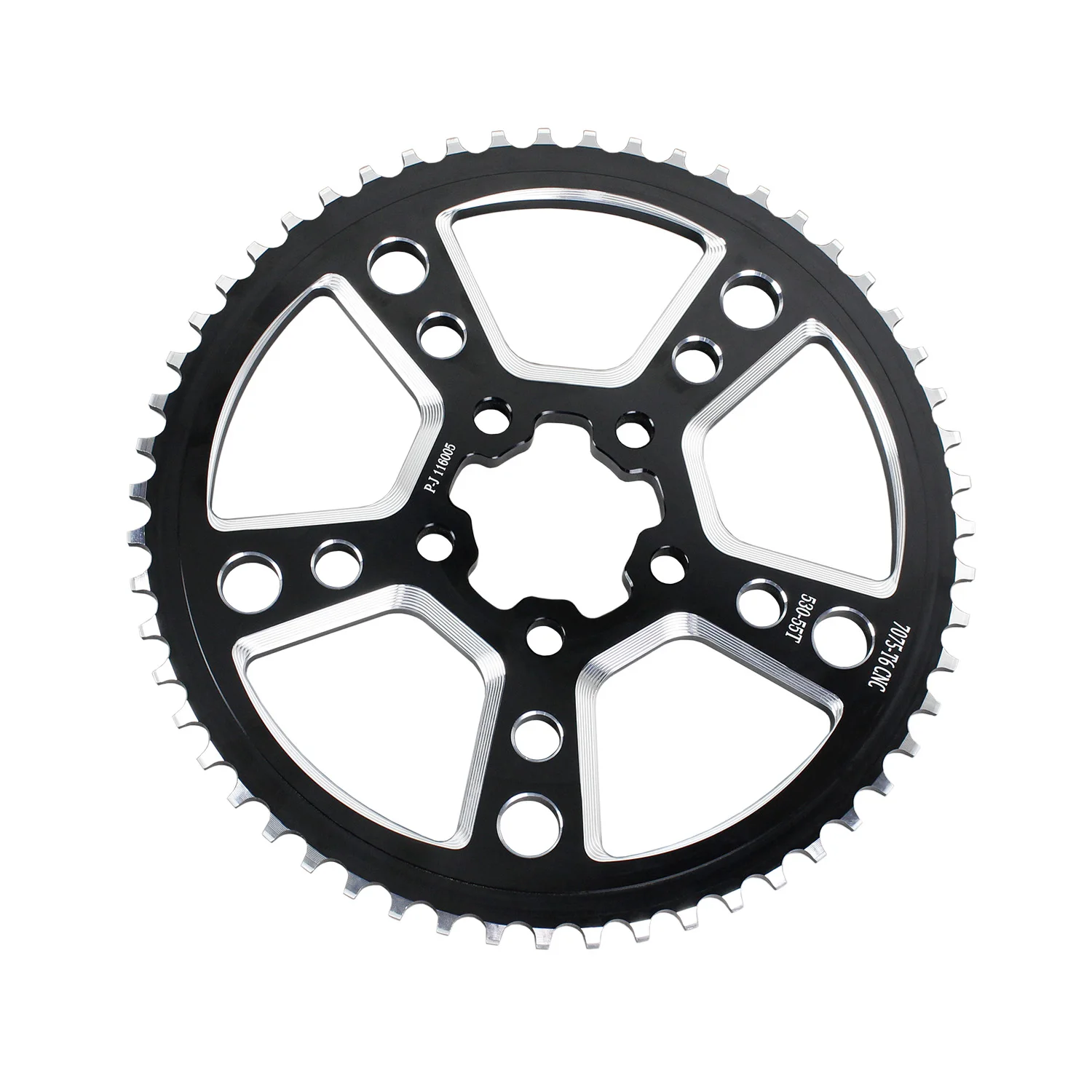 51 Tooth Rear Wheel Sprocket For Harley 530 CHAIN CONVERSION