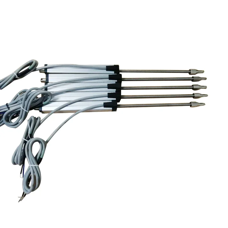 High Accuracy Self Resetting Linear Displacement Sensor 100mm 150mm Ball-bearing Gauge Head Position Transducer