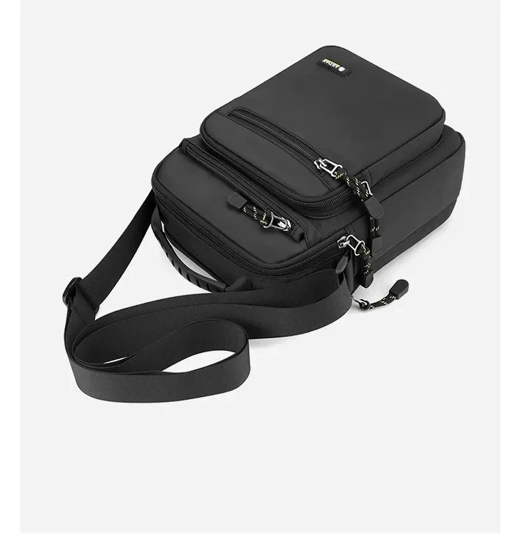Herren-Umhängetasche, Camping, Wandern, lässig, leicht, Nylon-Umhängetasche für den täglichen Ausflug, Pendeln, kleine Outdoor-Sporthandtasche – Detail 10