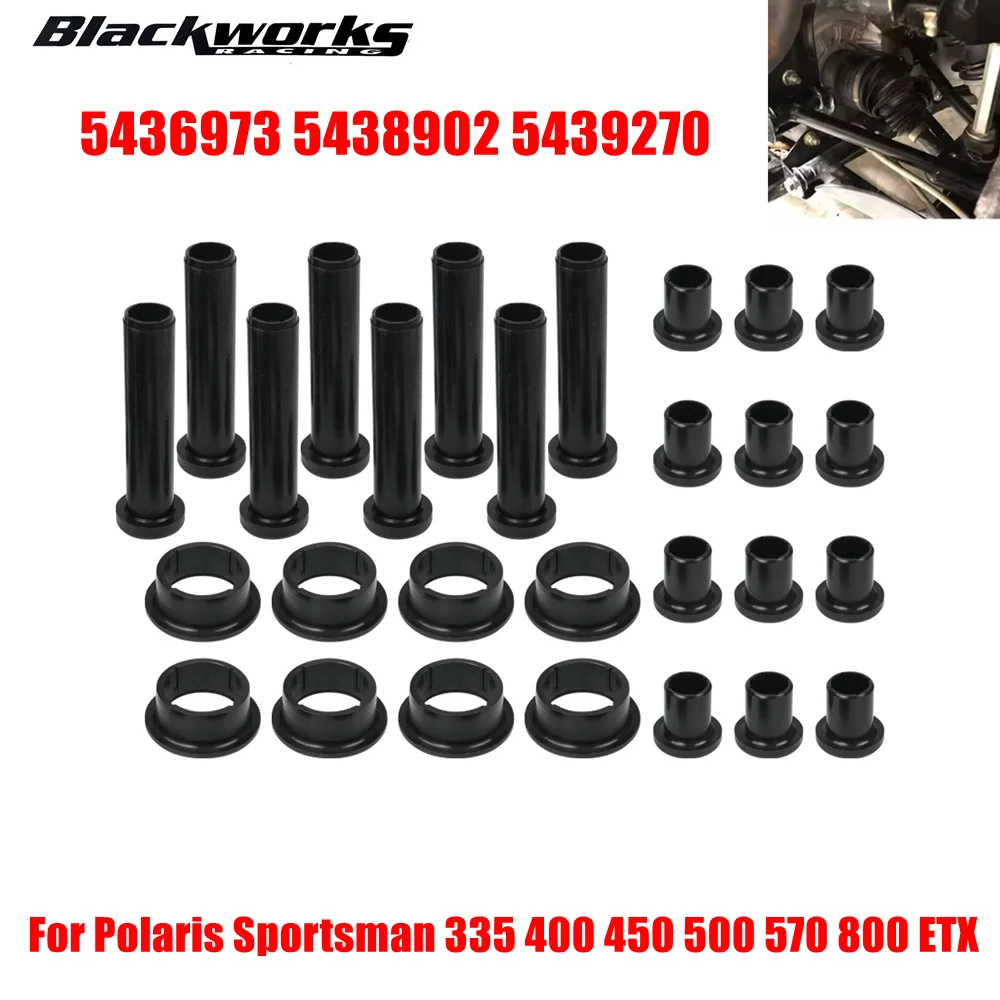 

5436973 5438902 5439270 Rear Suspension Lining Kit For Polaris Sportsman 335 400 450 500 570 800 ETX MP-1209-BK