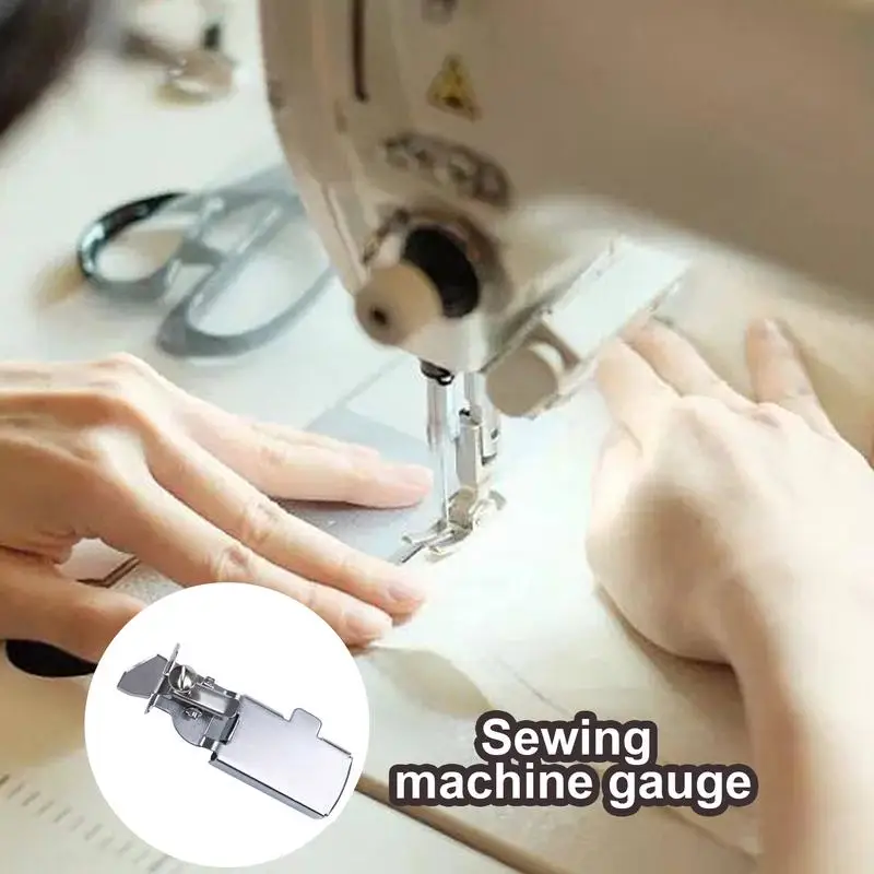 Seam Guide For Sewing Machine Portable Magnetic Seam Guide Professional Seam Ruler Multi-purpose Presser Foot Sewing Tool For