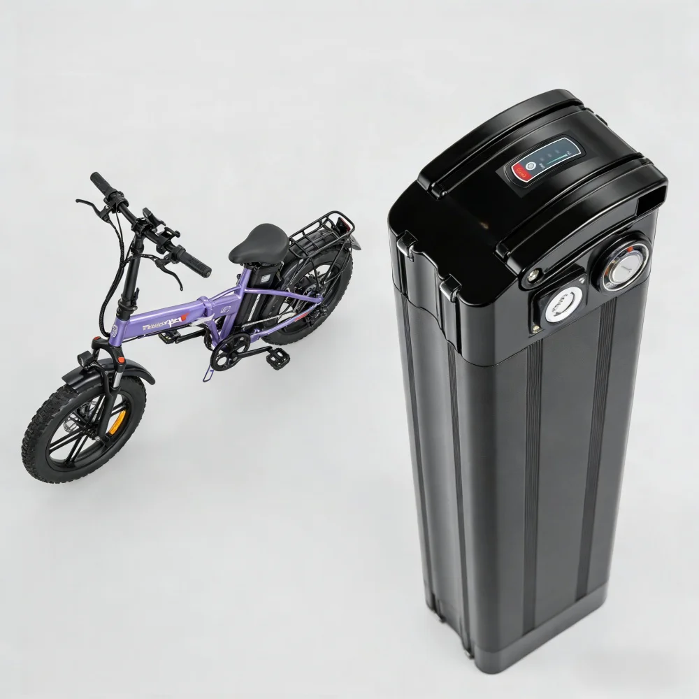 

Перезаряжаемая литиевая батарея 36В/48В 20Ач со встроенной BMS для комплекта мотора Bafang Silverfish 250Вт-1000Вт с зарядным устройством 42В 2А