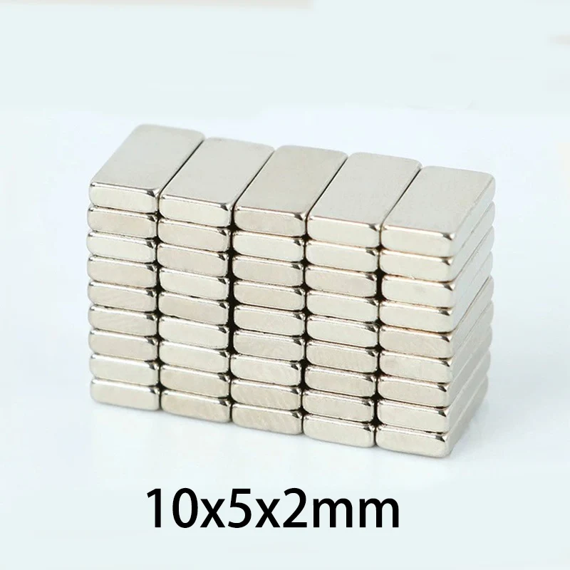 20/50 قطعة 10x5x2 مللي متر و 10x5x3 مللي متر الثنائي المغناطيسي ، ضبط قوةك المغناطيسية دون تغيير بصمة القدم #1