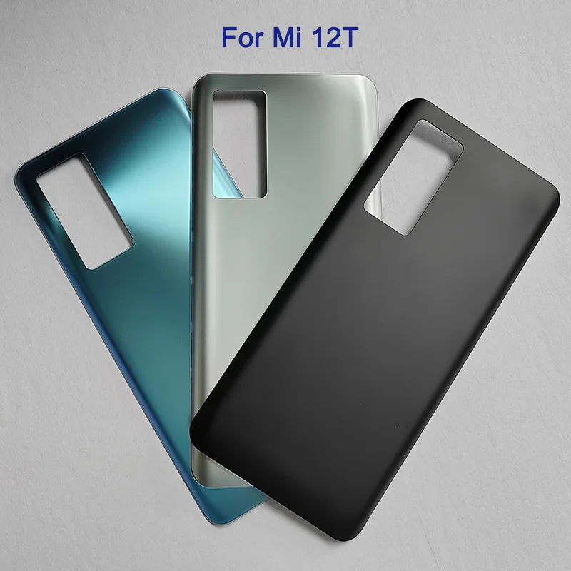 For Xiaomi Mi12T Mi 12T Pro Back Battery Cover Back Housing 3D Glass Cover Case For XIAOMI Mi 12T Rear Door Back Cover