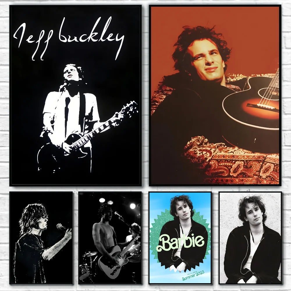 Jeff Buckley Pop Singer Poster Paper Print Home Living Room Bedroom Entrance Bar Cafe Art Painting Decoration