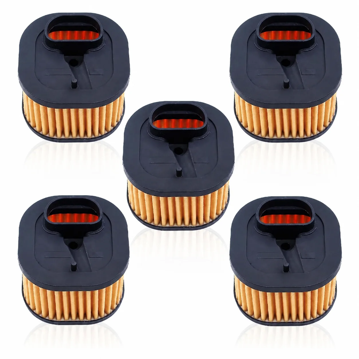 5Pcs Heavy Duty HD Air Filter Replacement For Husqvarna 372 371 362 365 372XP 372XPW XPX-TORQ Saw Parts OEM 503818001/503818004