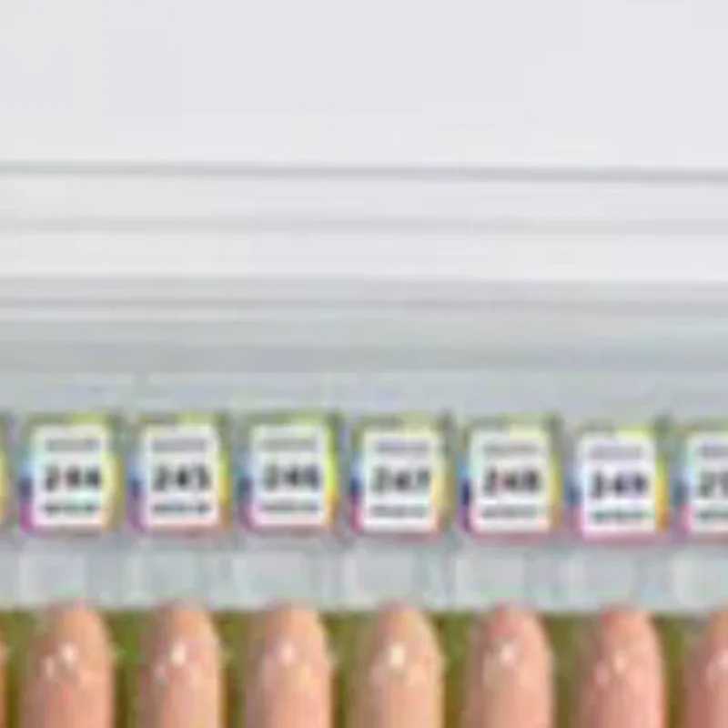 

120/180/240 Transparent Colors Magnetic Tips Nail Art Swatch Book Manicure Color Test Storage Book Large Acrylic Works Display