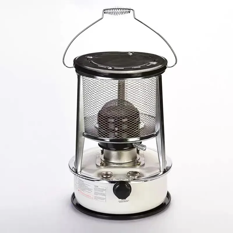 

4.5L/6L Outdoor Stove Heater Portable Ice Fishing Camping Heater Lift-up style. Glass/M etal chimney.