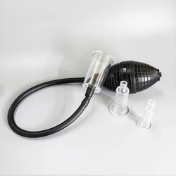 Adjustable Vacuum Sucking Nipple Stimulator Pressing Nipple Pump Adjustable Clitoris Pump Couple Flirting Suckers Adult Sex Toys