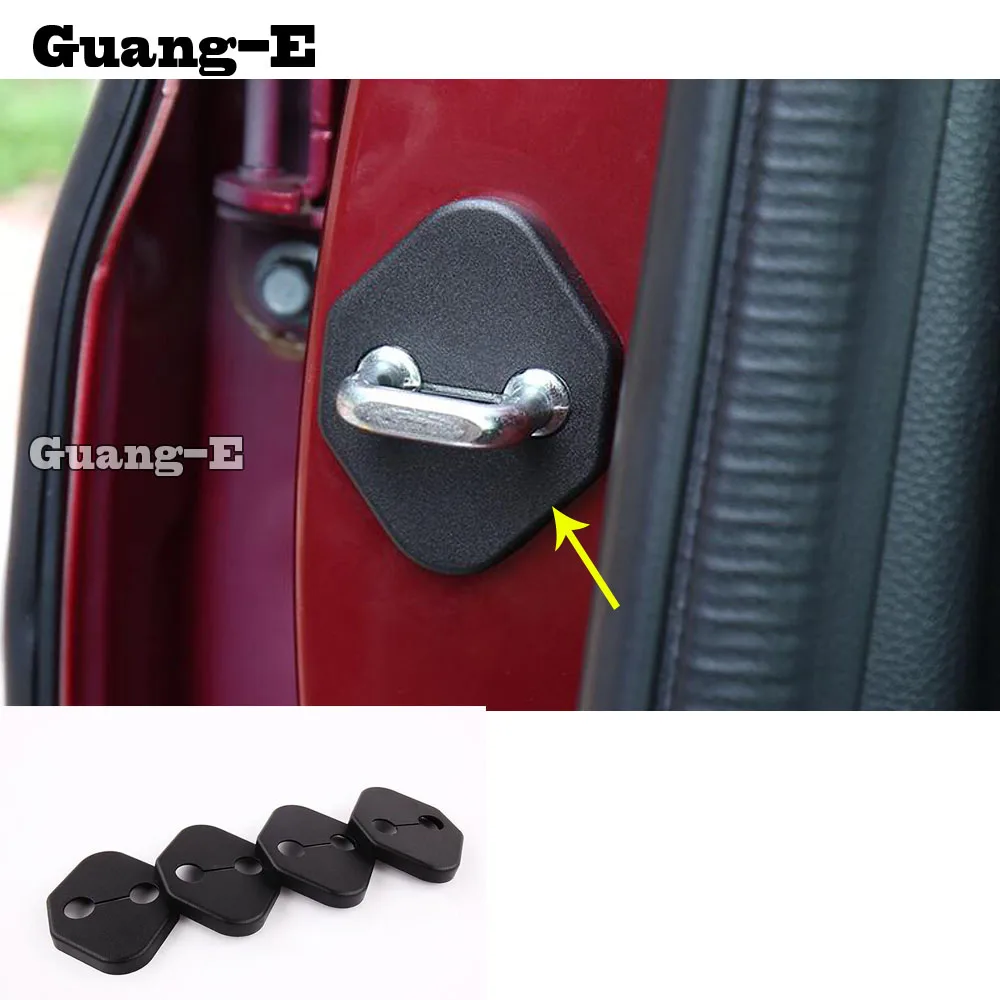 For Toyota Corolla Altis 2019 2020 2021 2022 Plastic Car Anti Rust Water Proof Door Lock Key Keys Protection Buckle Cover 4Pcs