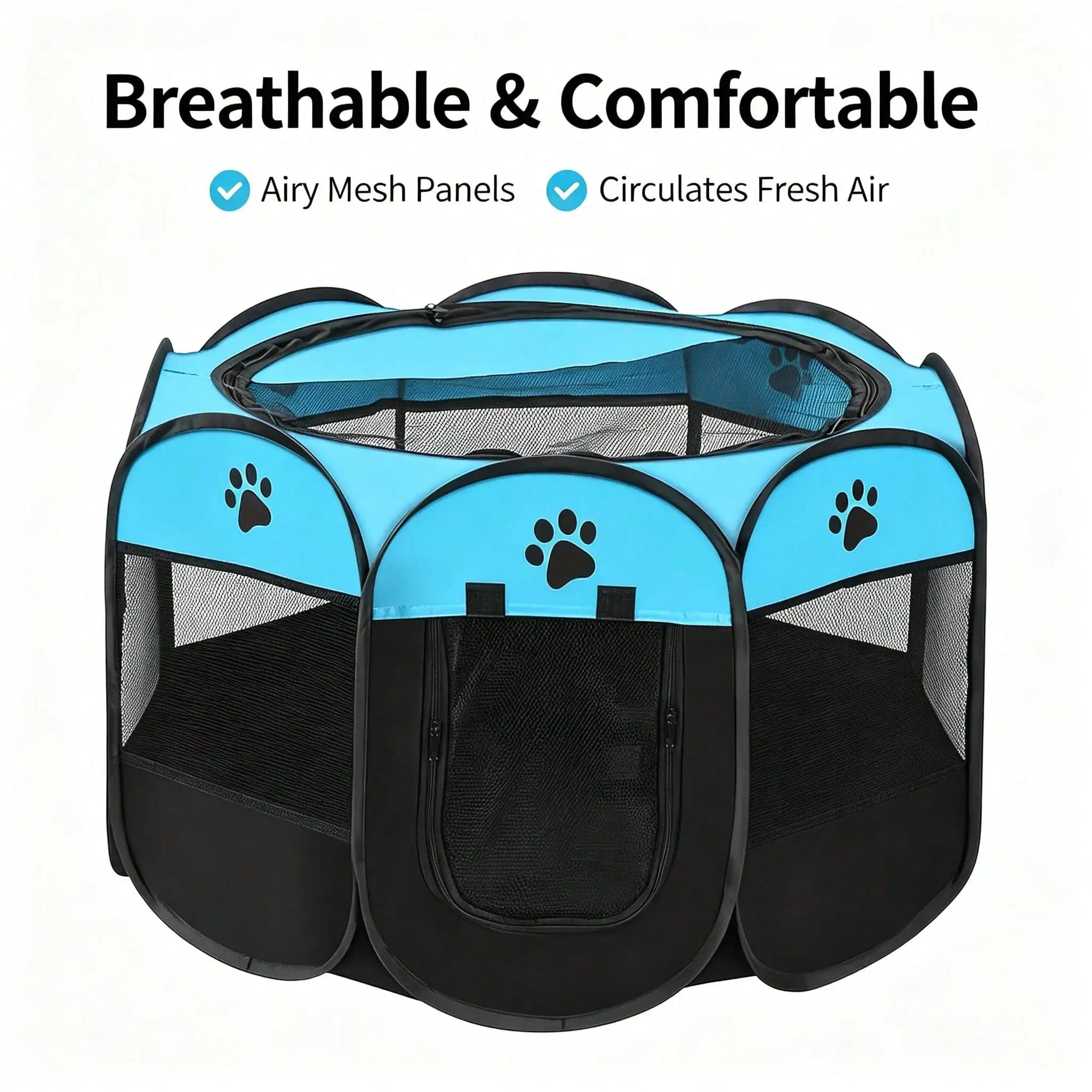 Portable Pet Playpen 6