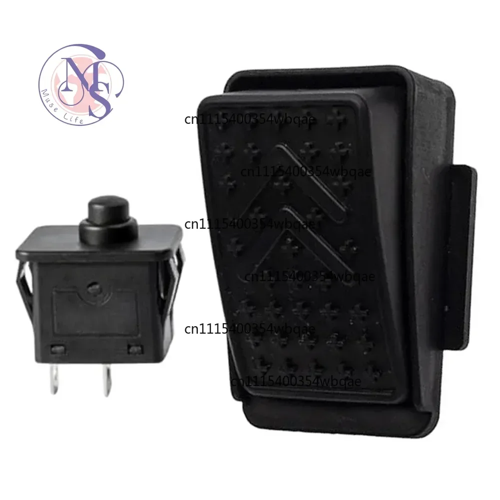 ZOCI-FOR-1Pcs 2Pin 6V/12V Kids Ride On Toy Accelerator Pedal Switch Auto Reset Electric Toy Car Replacement Part