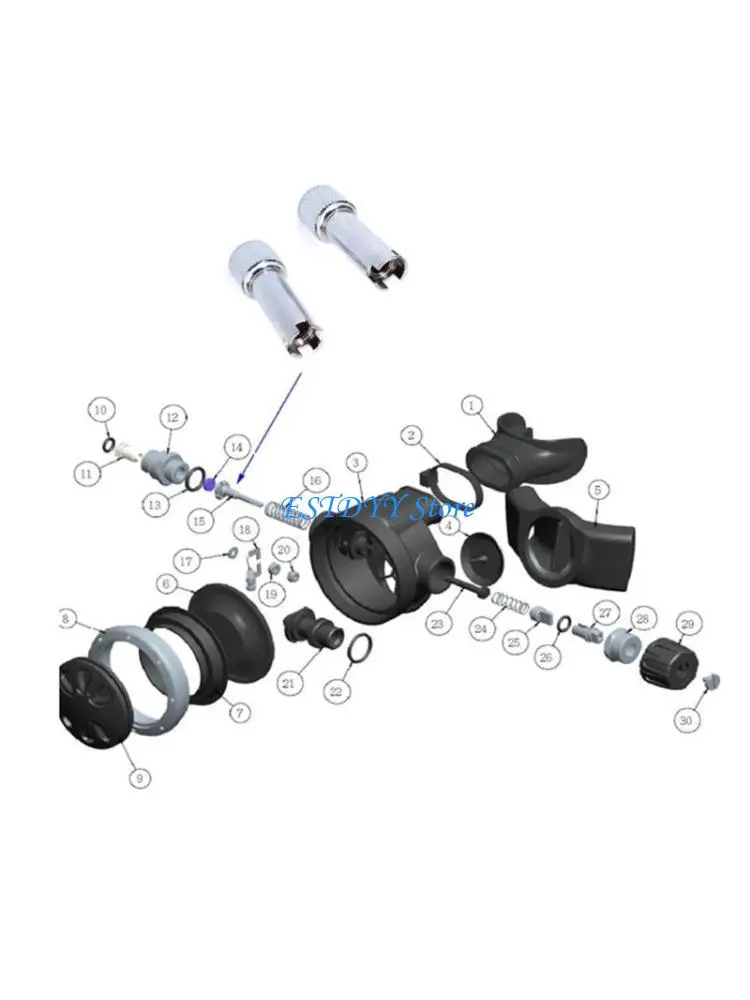 

G6DE 2Nd Lift Valves Adjust Tool Replacement Diving Mechanical Stage Breathing Apparatus Adjustment Tool NonAdjustable