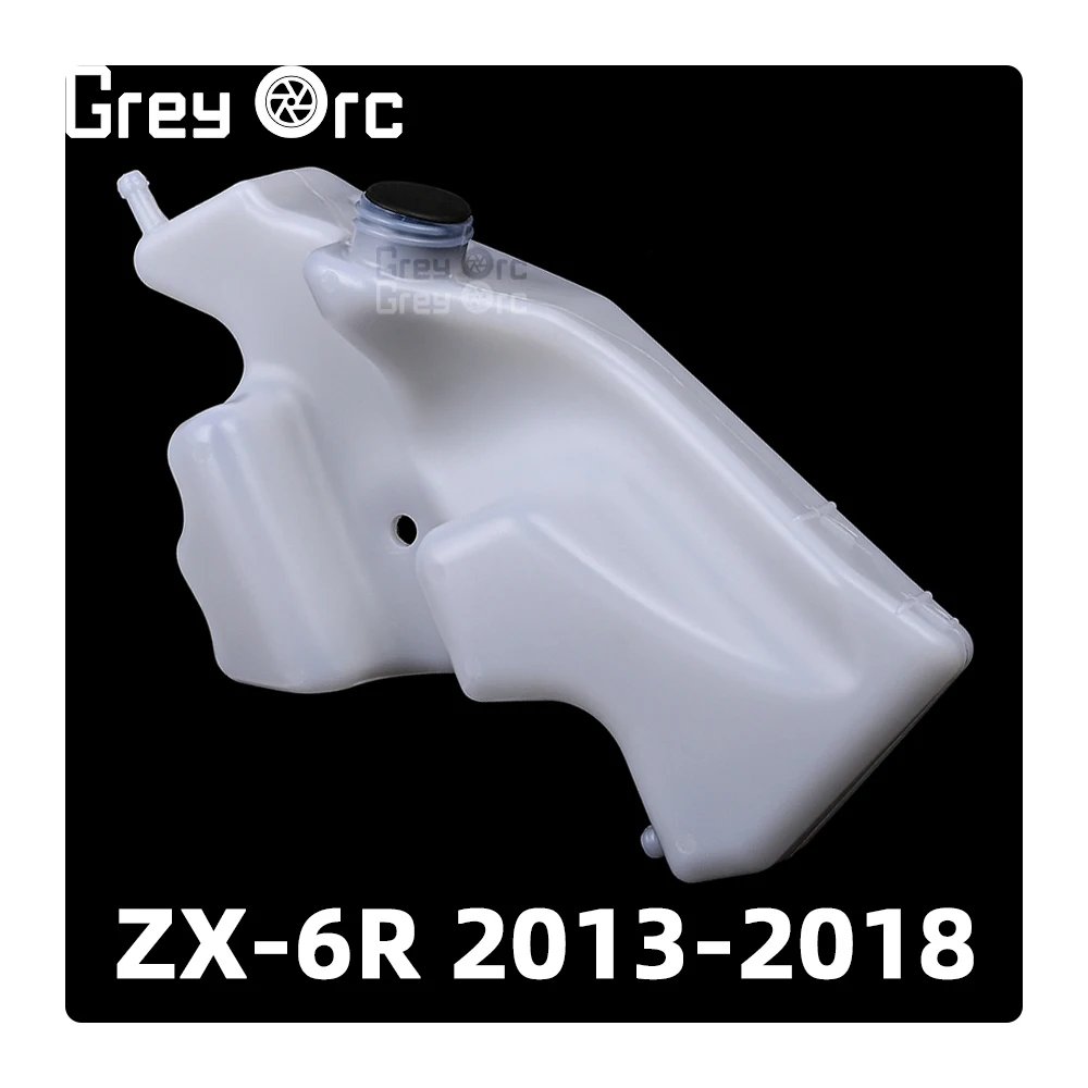 Motorcycle Cooling Cooler Radiator Water Bottles For Kawasaki Ninja ZX-6R ZX636 ZX6R 2007-2018 Overflow Reserve Tank ZX 636ZX 6R