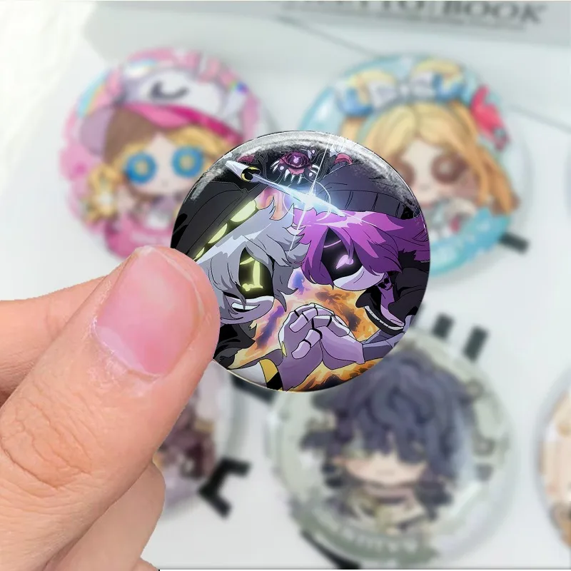 Murder Drones Anime Pins Cartoon Character Pattern Brooch Backpack Decorations Brooches Unisex Fashion Pin Birthday Party Gifts