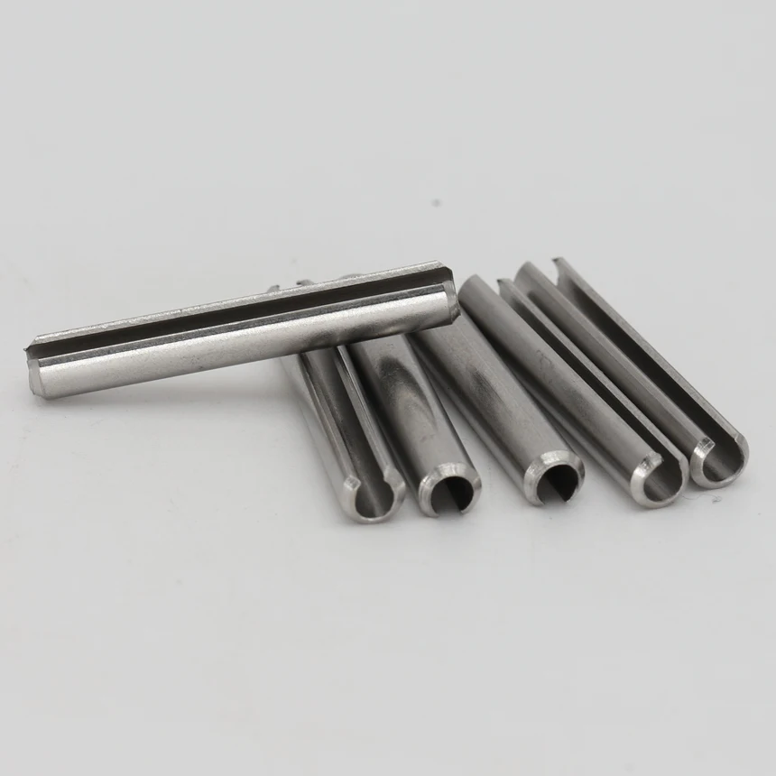 M8*30 M8x30 M8*35 M8x35 M8*40 M8x40 304 Stainless Steel DIN1481 Parallel Dowel Split Elastic Cylinder Cotter Slotted Spring Pin