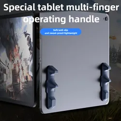 MEMO-Punho do punho da tabuleta do silicone, controlador do joystick do gamepad, PUBG Apontar, L1 R1, PB01, PB02, novo, acessórios do jogo, 2023, 2 PCes