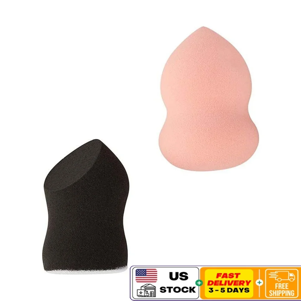 

Губка для смешивания и губка для мелирования Duo Flawless Finish Precision Application Contour Makeup Многоразовые косметические инструменты для блендера