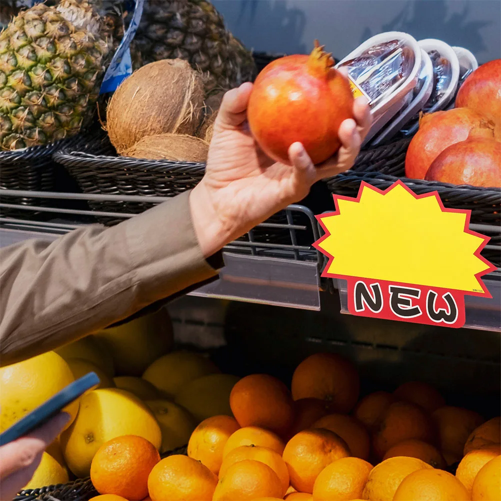 

200 шт. ценники, розничный магазин, реклама в супермаркете, пустые вывески для продажи, прочная белая карточная бумага, практичный выбор