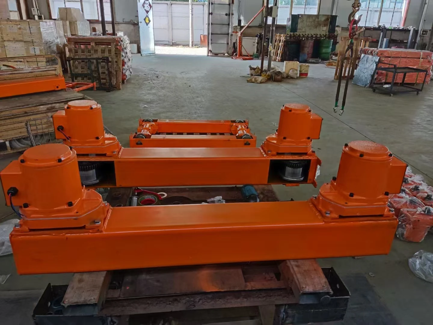 End Carriage End Beam With Electric Control Box for Overhead Crane in Factory Hot Sale 5t 10t 12.5t Single Double Girder