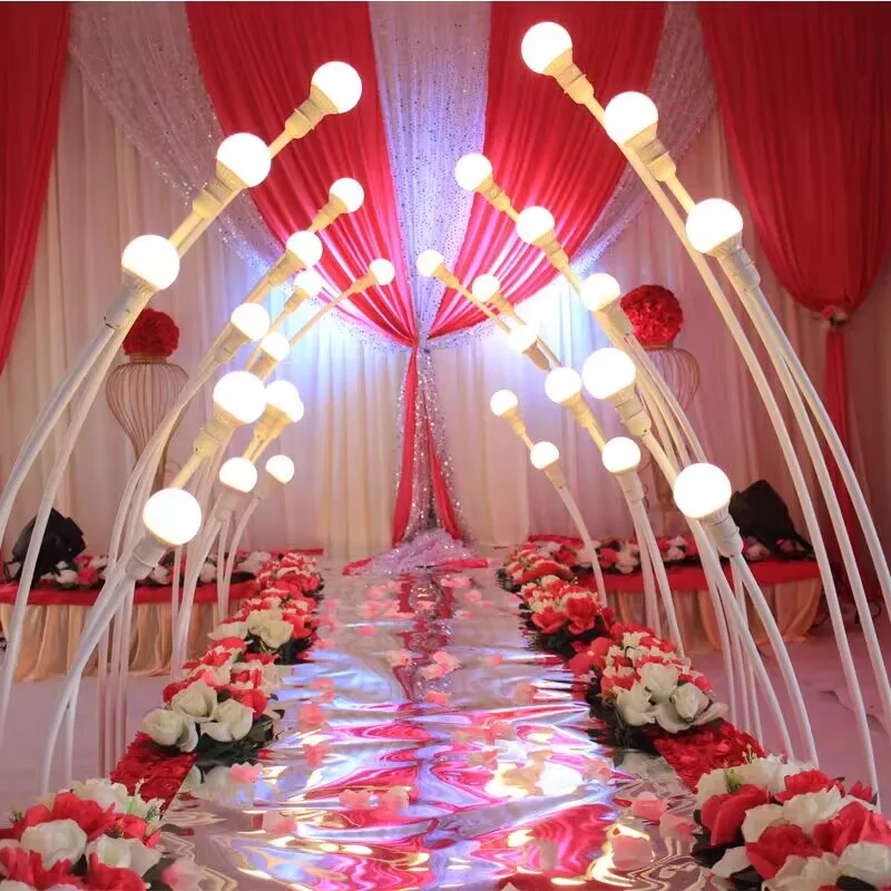 

Wedding party decoration LED lamp stage T stage decoration props customization