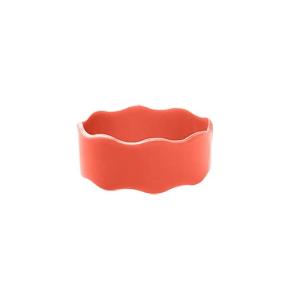 New Silicone Bottle Anti-Slip Band Reusable Water Proof Bottle Bands Solid Color Heat Insulation Bands