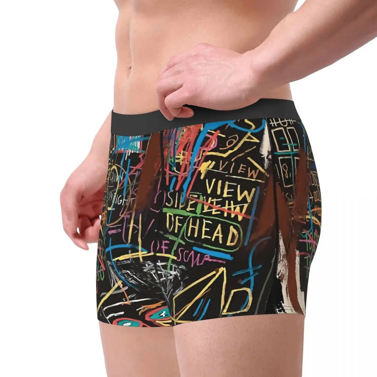 Hip Hop Graffiti Street Art Vectorised Famous New York From The 70s Panties Male Underwear Ventilate Shorts Boxer Briefs