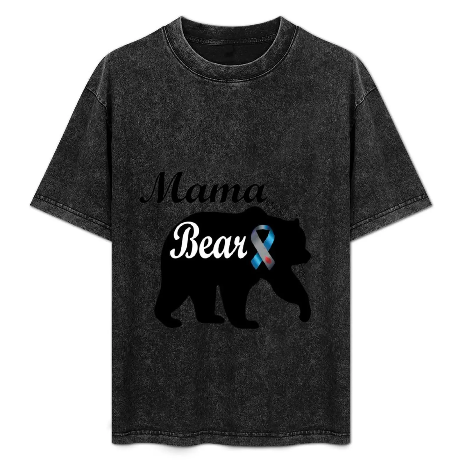 

T1D Mama Bear T-Shirt Plus Size Gym Sports T-Shirt