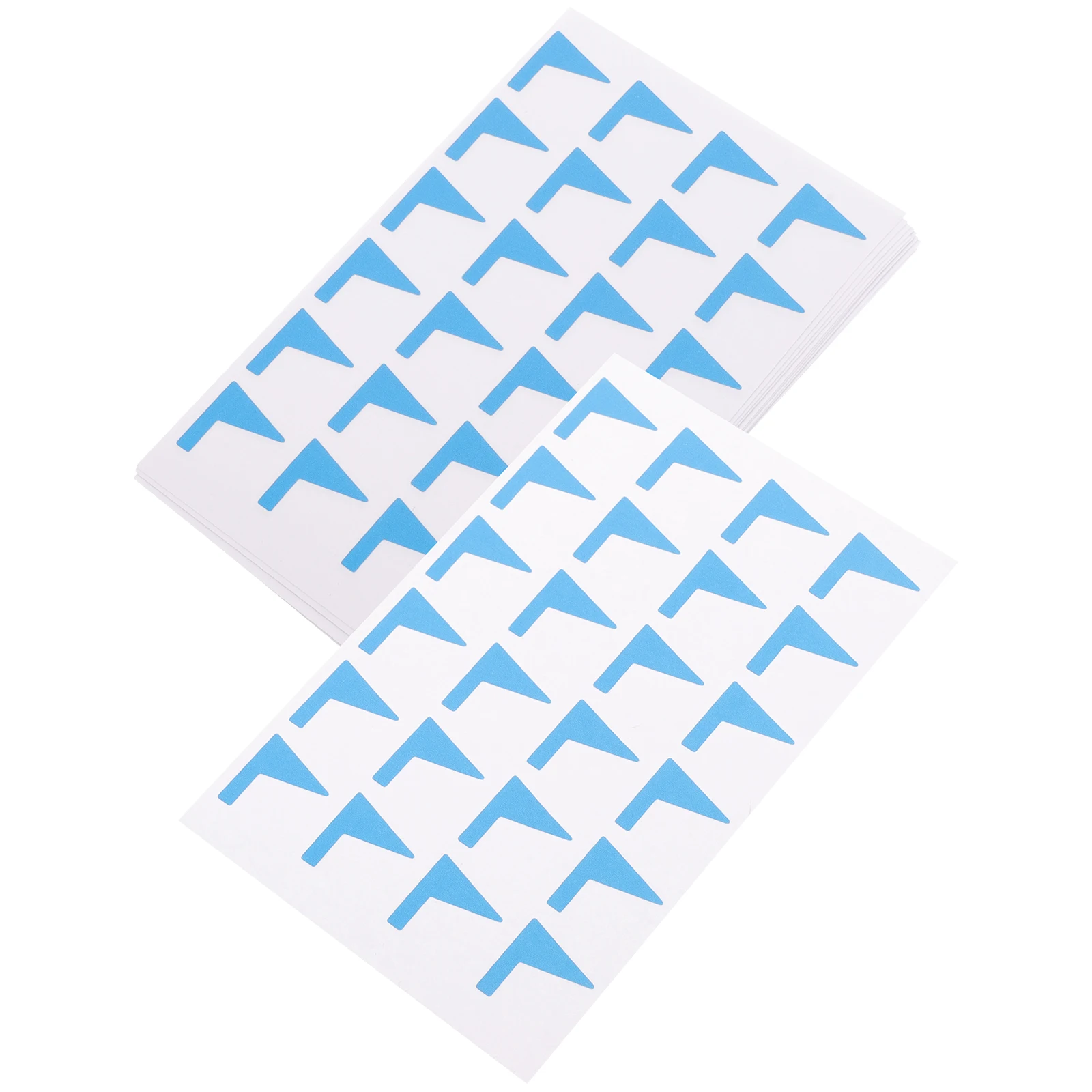 Flag Shaped Label Stickers Adhesive Map Marking Labels For Books Jars Storage Diy Classification Decals