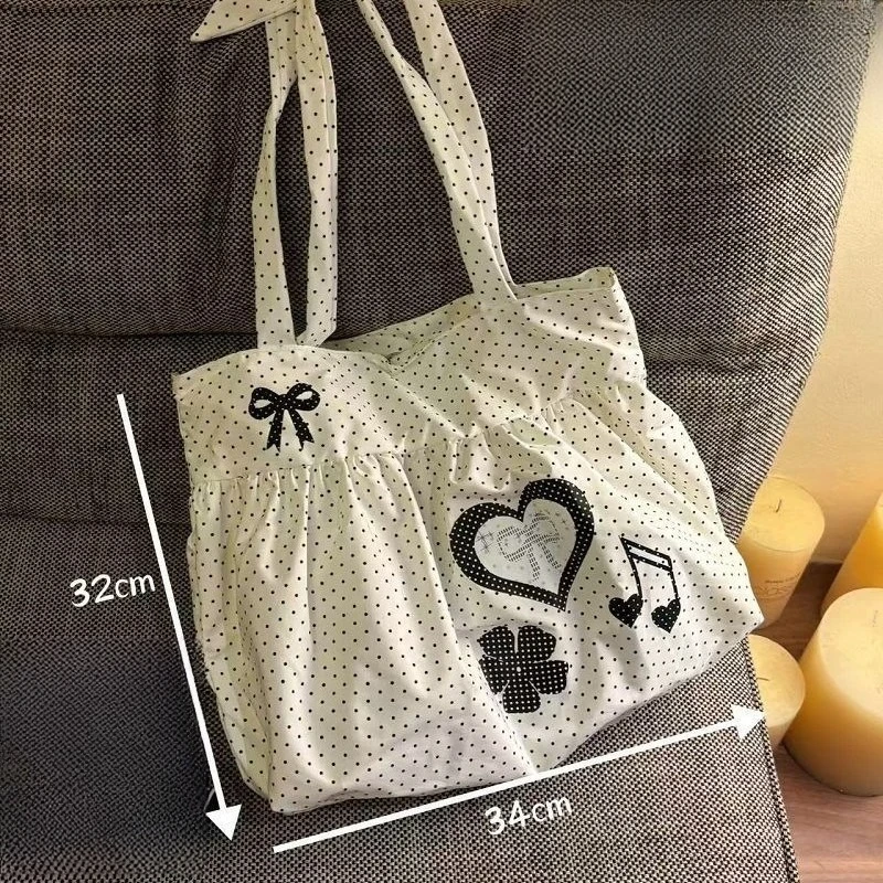 Borsa a Spalla Coreana a Pois  - Embroidery Design Love recensione e prezzo