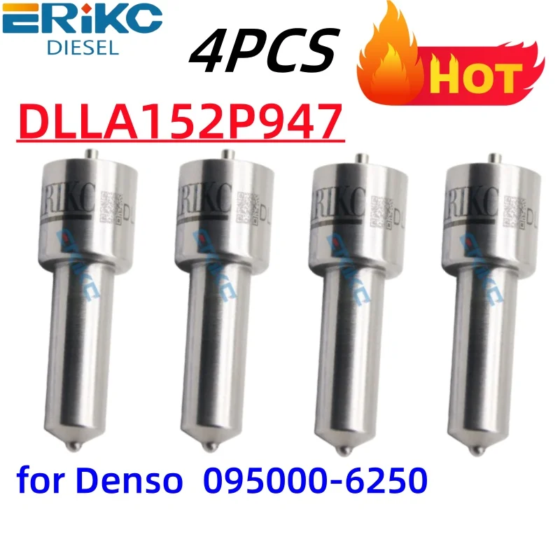 

4 PCS DLLA152P947 Injector Nozzle Tip 093400-9470 Fuel Dispenser Nozzle DLLA 152 P 947 Spray Nozzle DLLA 152P947 for 095000-625#