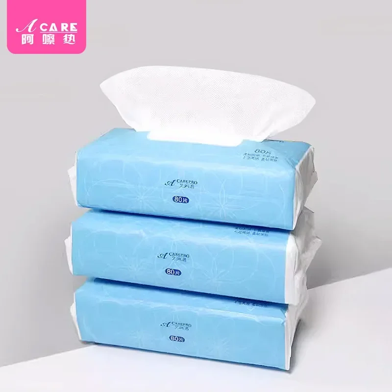 DX01/Face cloth/C1PQ9-Face Wiping Towel Not Easy to Shed Hair Make-up Removing Tissue Cleaning Towel Removable Wet and D