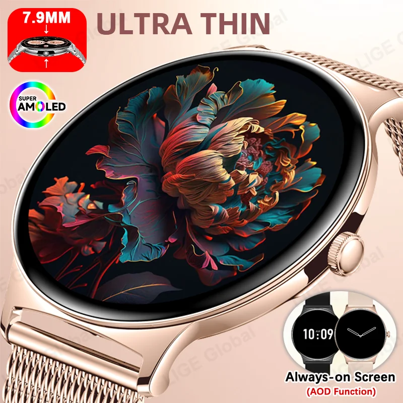LIGE Ultra-Thin Fashion Women Smart Watch 1.43