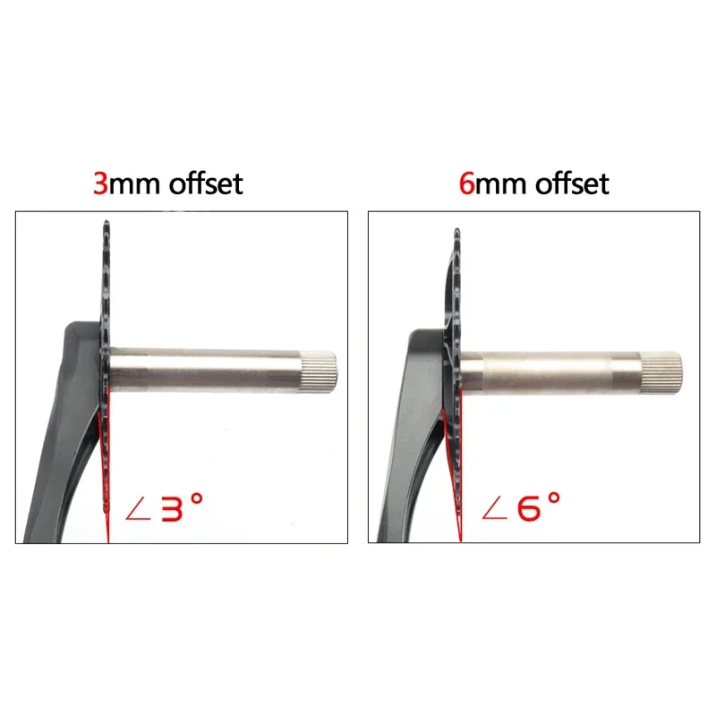 GOLDIX Do 3-gwoździowej tarczy rowerowej 0/3/6mm Przesunięcie 30/32/34/36/38T Rower MTB Koło łańcuchowe Do XX1 X9 XO X01 G X NX Direct Mo