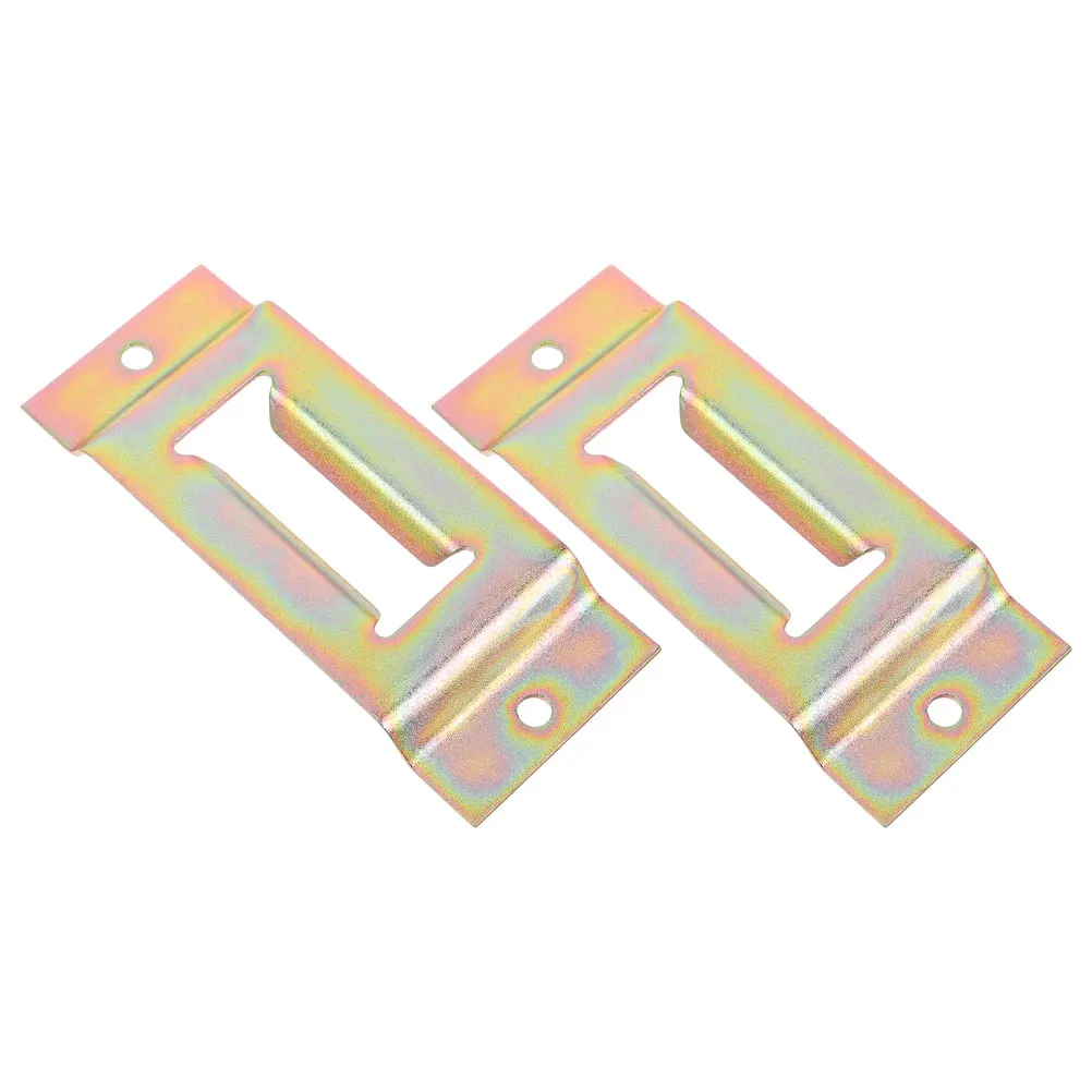 

2Pcs Galvanized E-Track Tie Downs Strong Iron Build for Stable in Trailers Trucks Marine Applications Universal