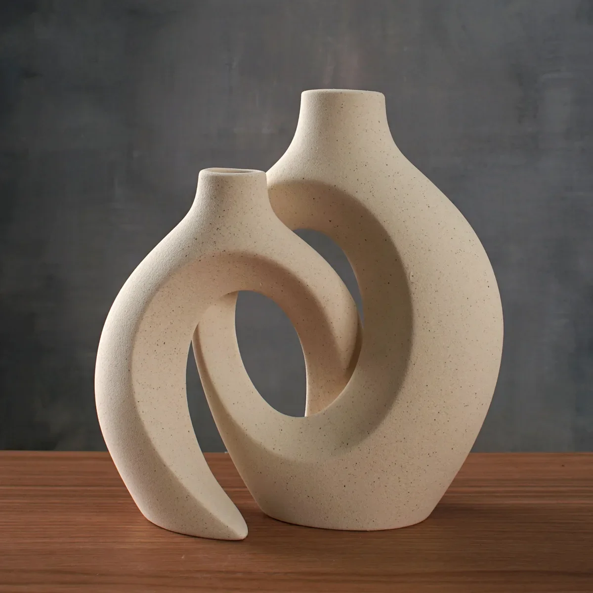 CAPIRON 21cm 28cm Large Luxury Decorative Ceramic Vase Home Decor Accessorie Nordic Flower Interior Living Room Tabletop Modern